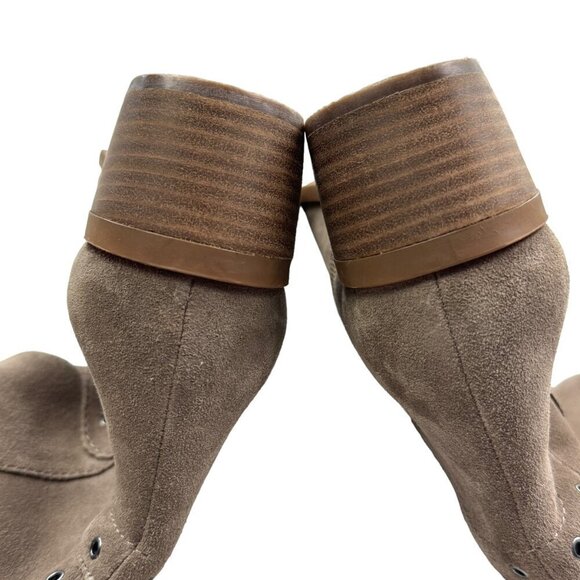 Vince Camuto Tan Bestan Over-the-Knee Suede Boots Women's Size 9 - Picture 7 of 12